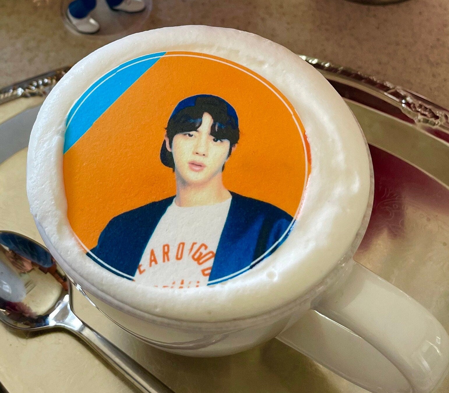 BTS Coffee BTS Permission to Dance Custom Edible Drink Toppers Confetti for drinks/bakedgoods/marshmallows