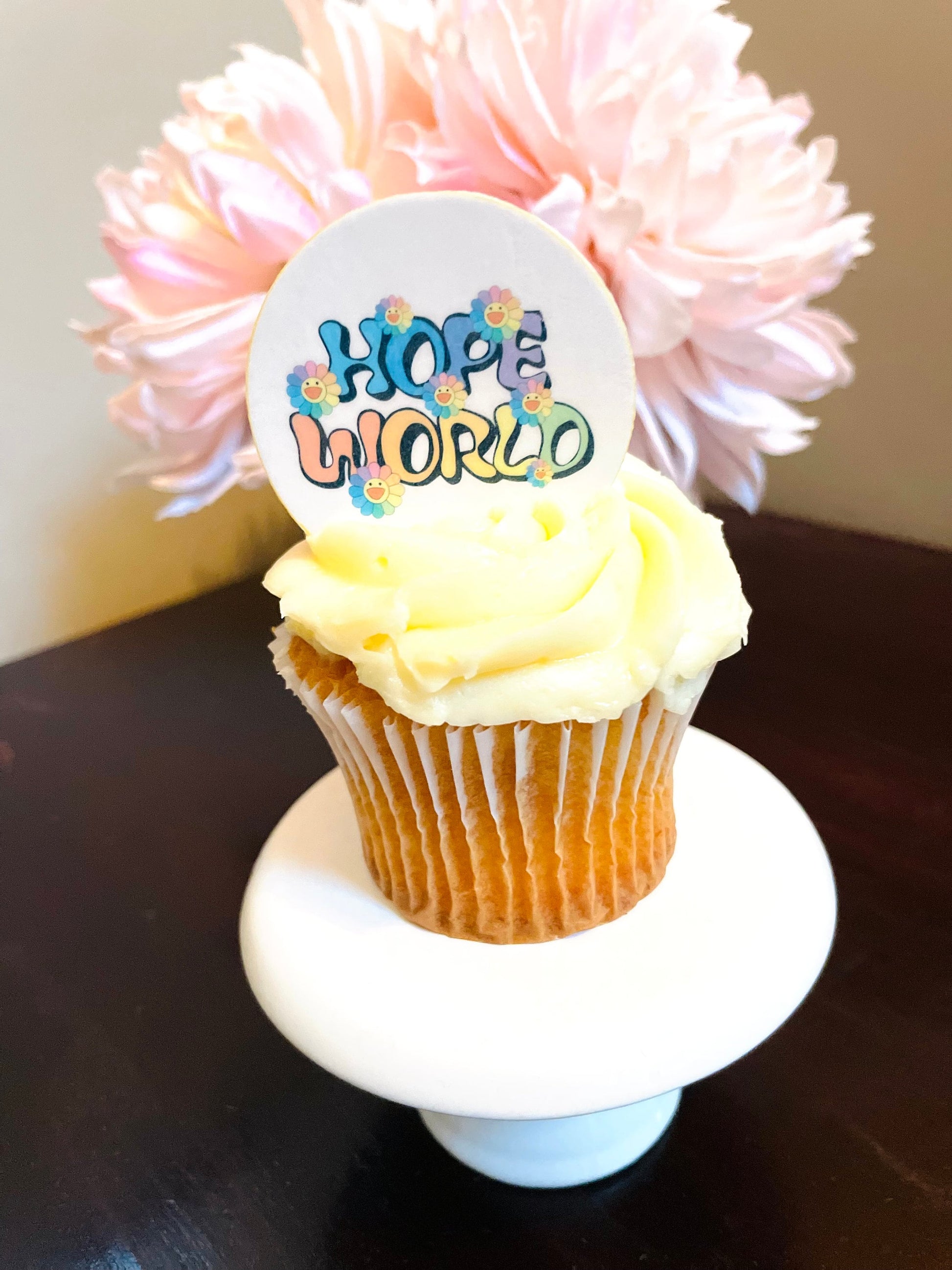 J-Hope Hobipalooza BTS cake cupcake toppers - Edible BTS cake toppers